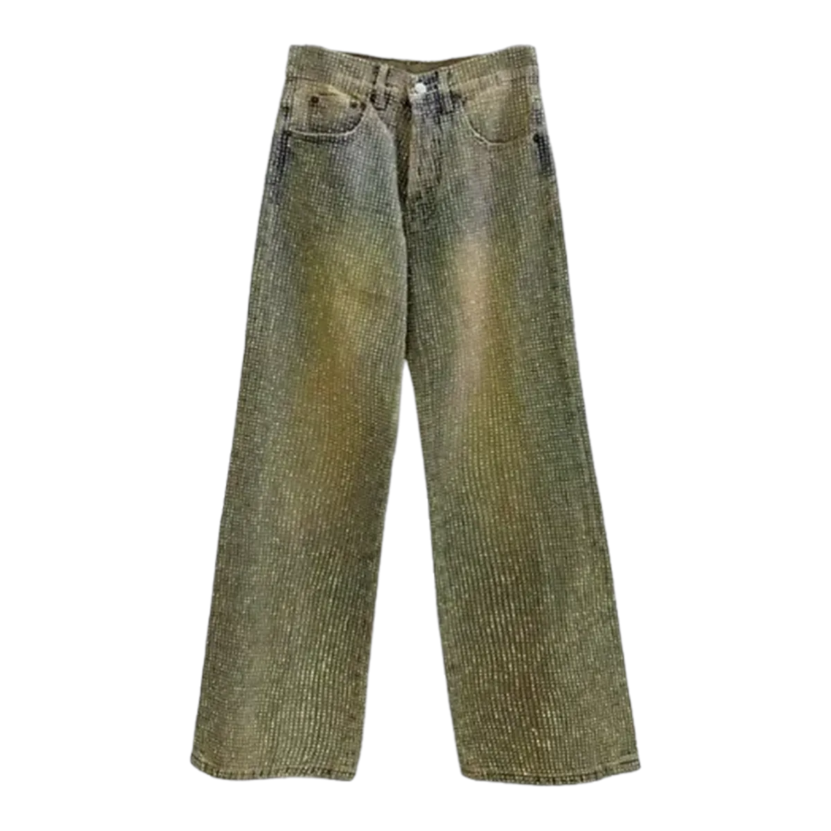 Acne Studios Faded Green Jeans