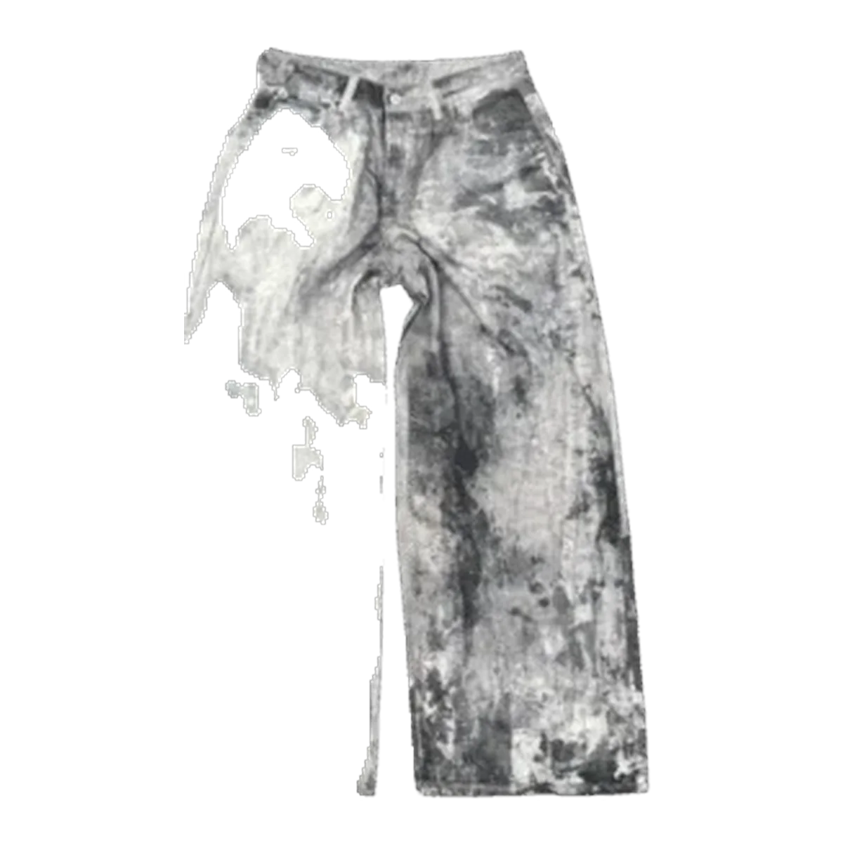 Acne Studios Paint Splatter Pants