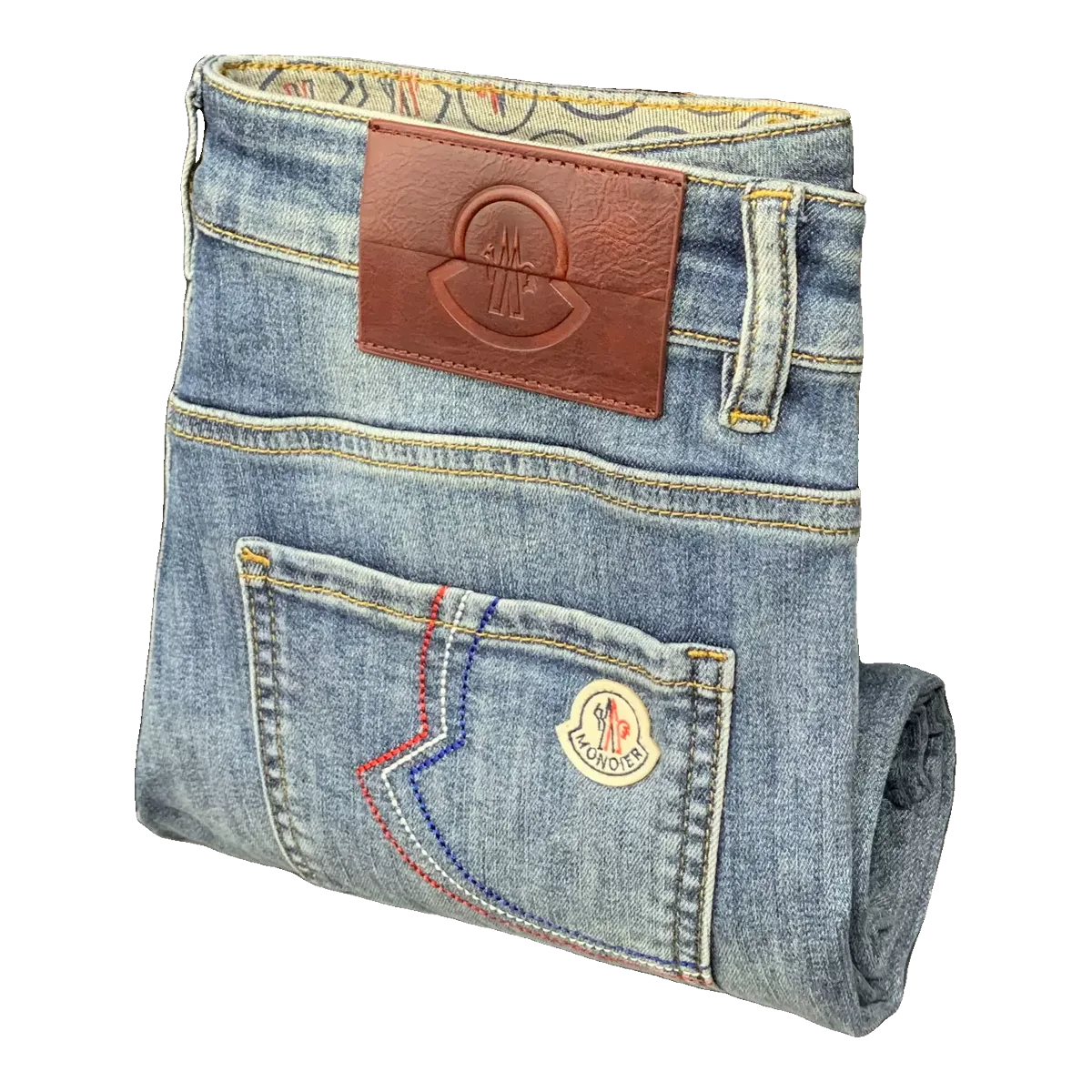 Moncler Blue Jeans