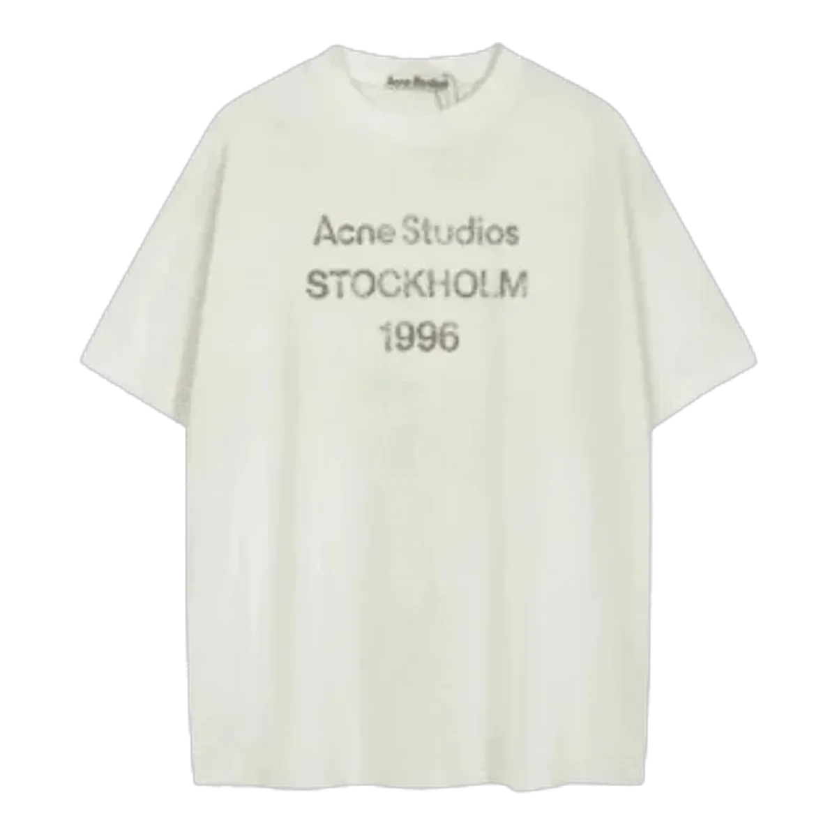 Acne Studios White Stockholm T-Shirt