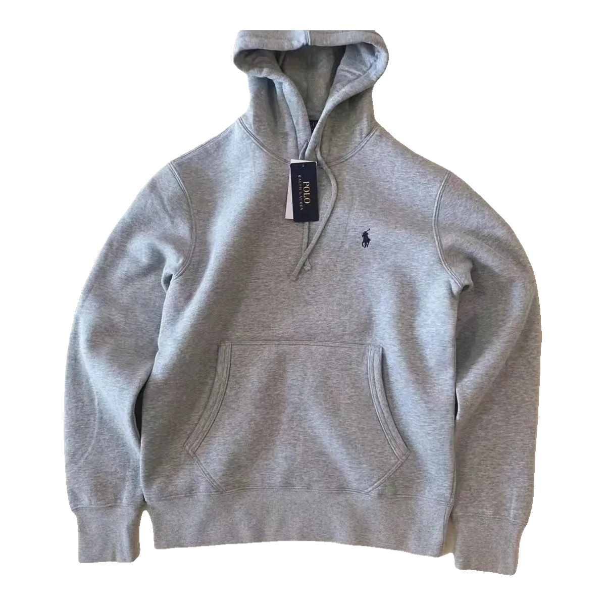 Ralph Lauren Zip Hoodie Grey
