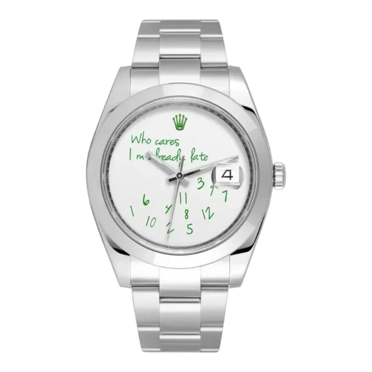 Rolex Watch Silver