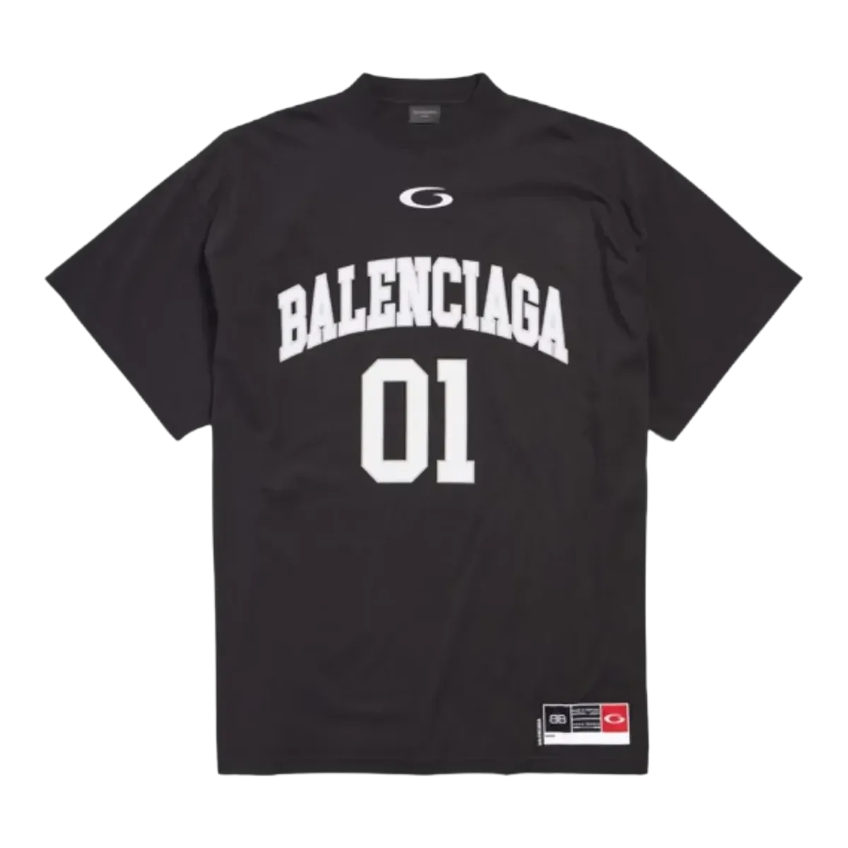 Balenciaga Jersey Tee Black