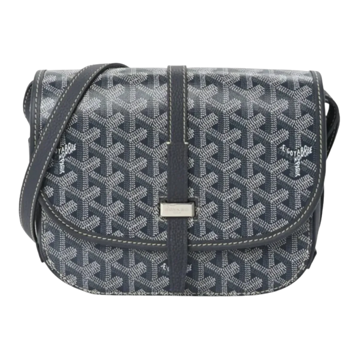 Goyard Belvedere Messenger Bag Grey