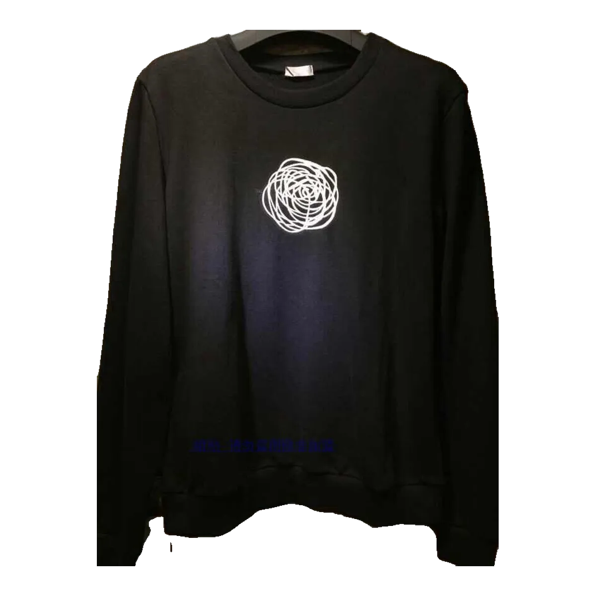 Rick Owens Graphic Sweatshirt Black
