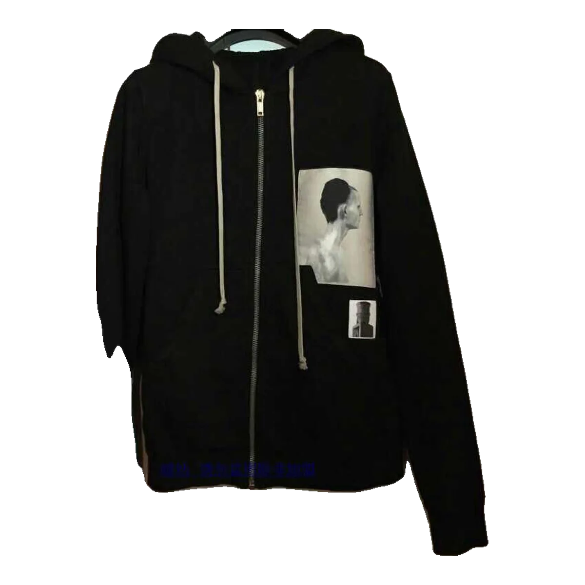 Rick Owens Hoodie Black
