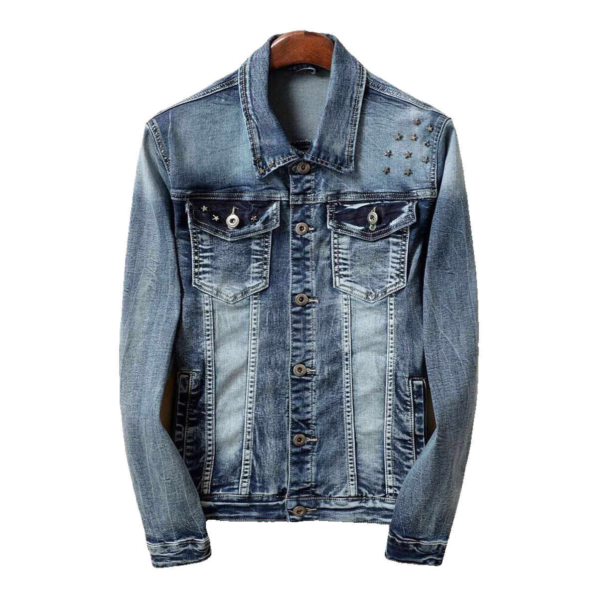 Balmain Denim Jacket Blue