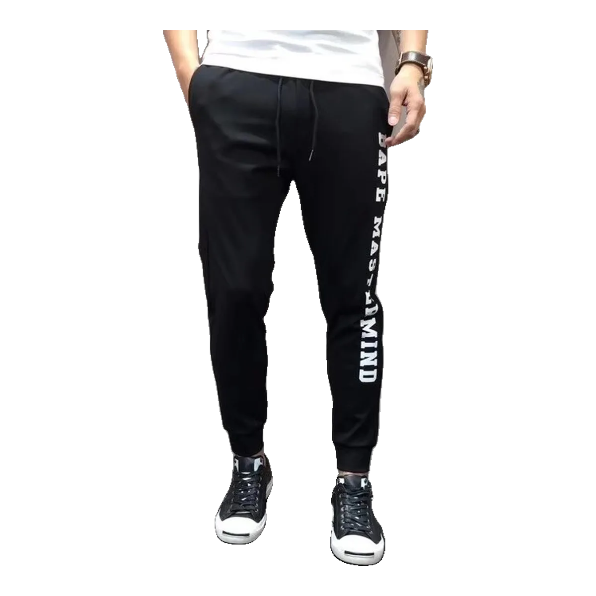 Bape Black Joggers