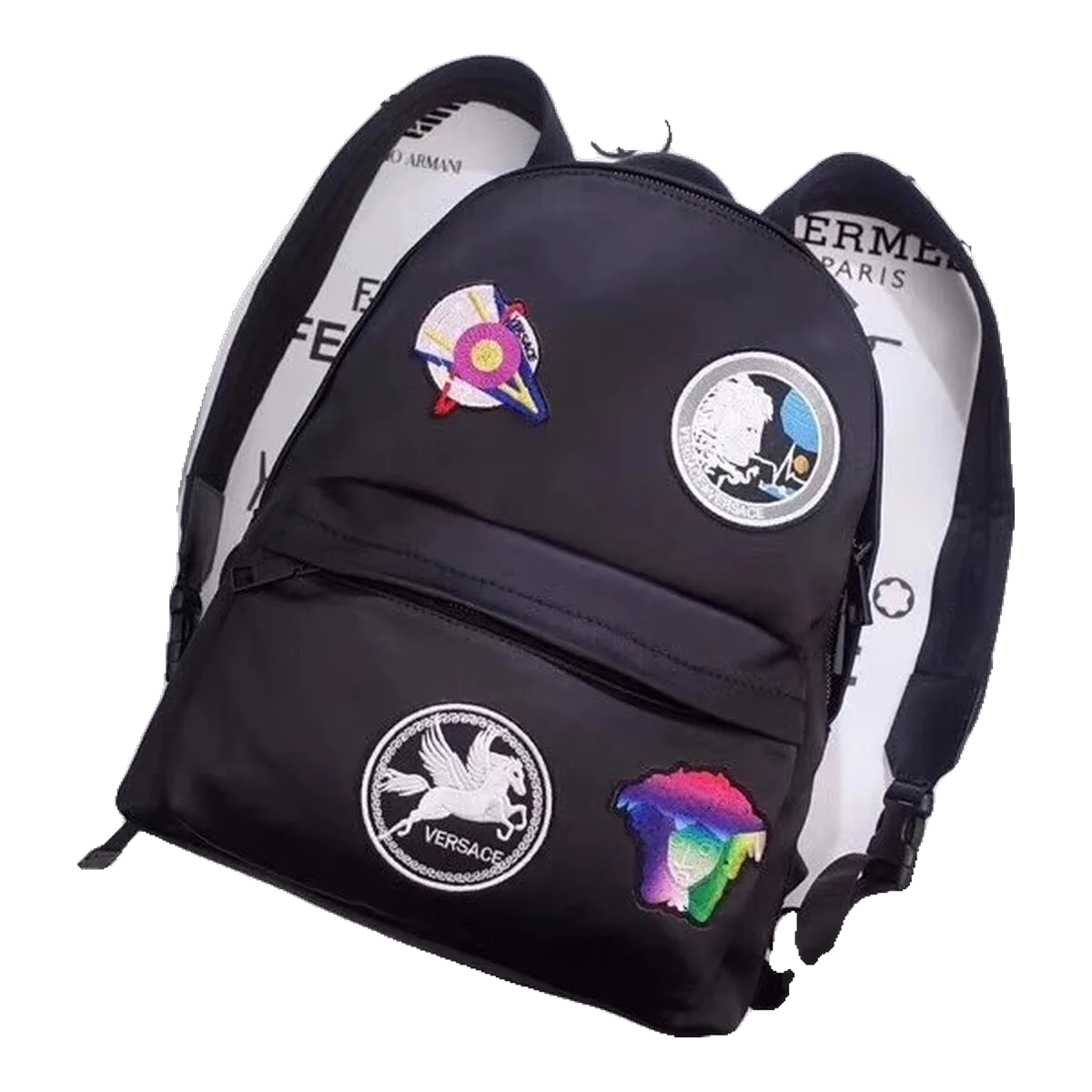 Versace Navy Backpack