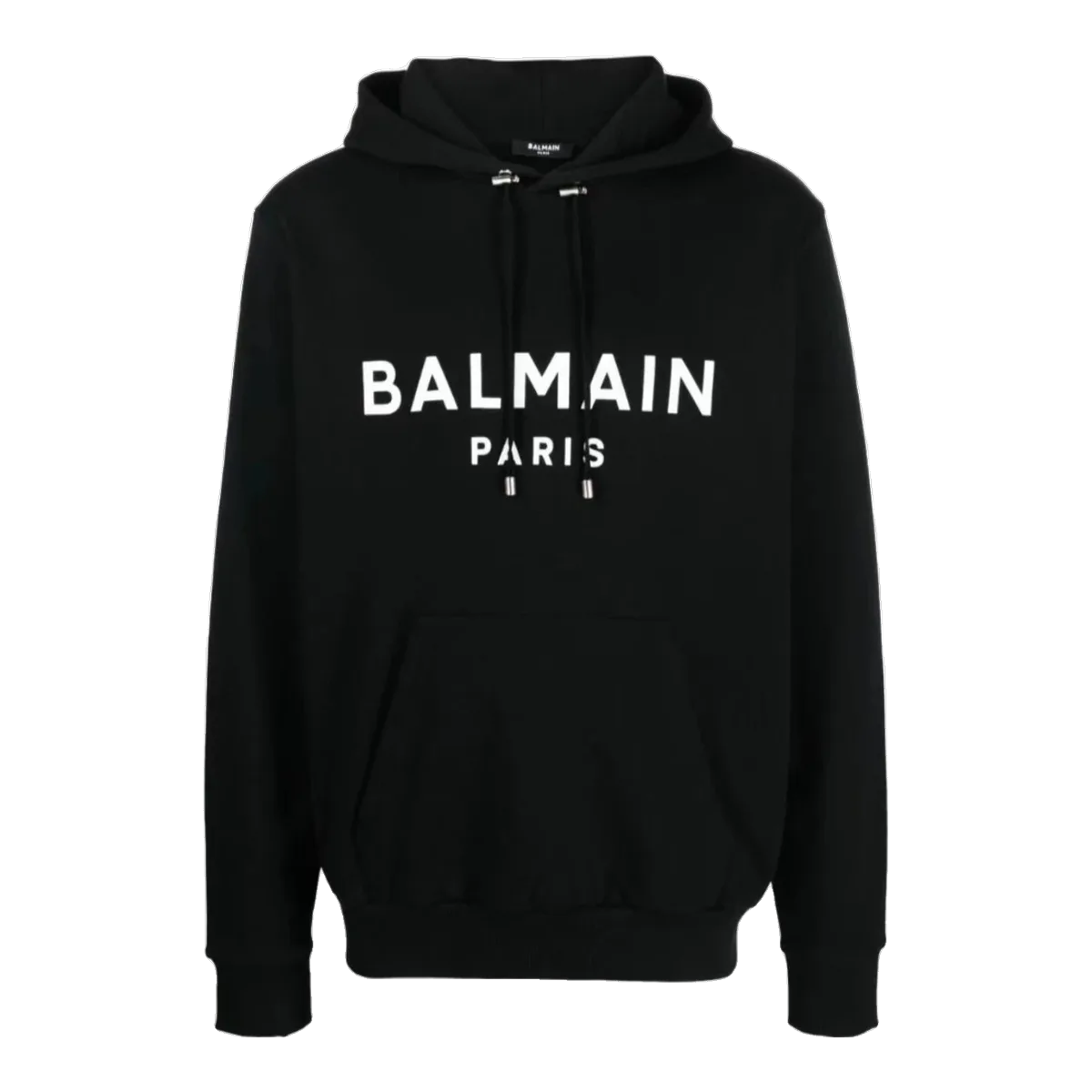 Balmain Paris Hoodie Black