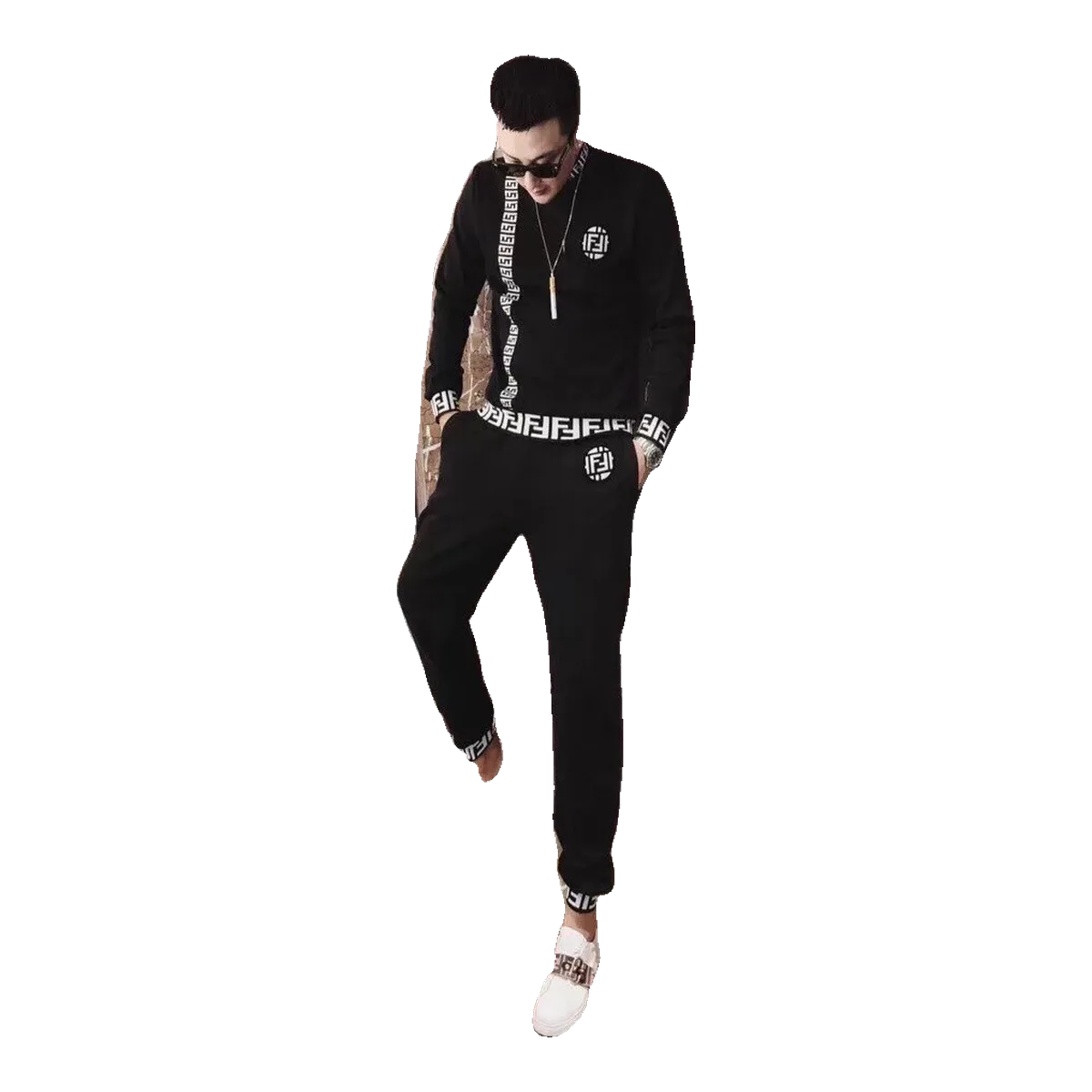 Fendi Black Tracksuit