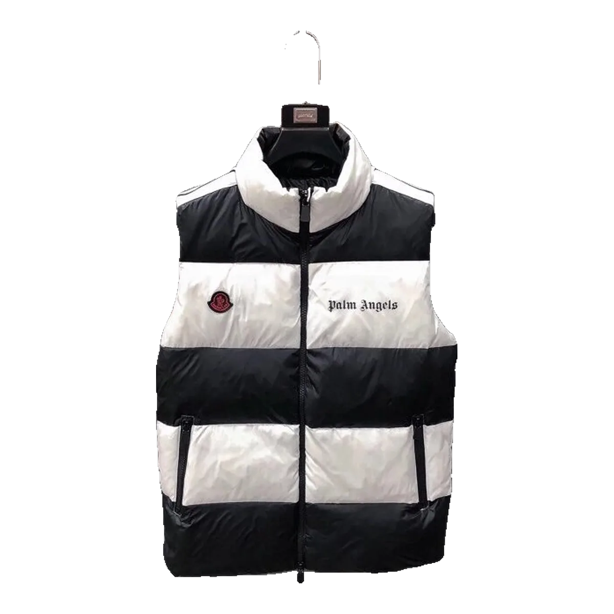 Moncler White Puffer Vest