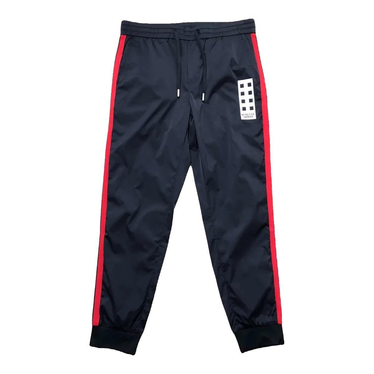 Moncler Navy Side Stripe Joggers