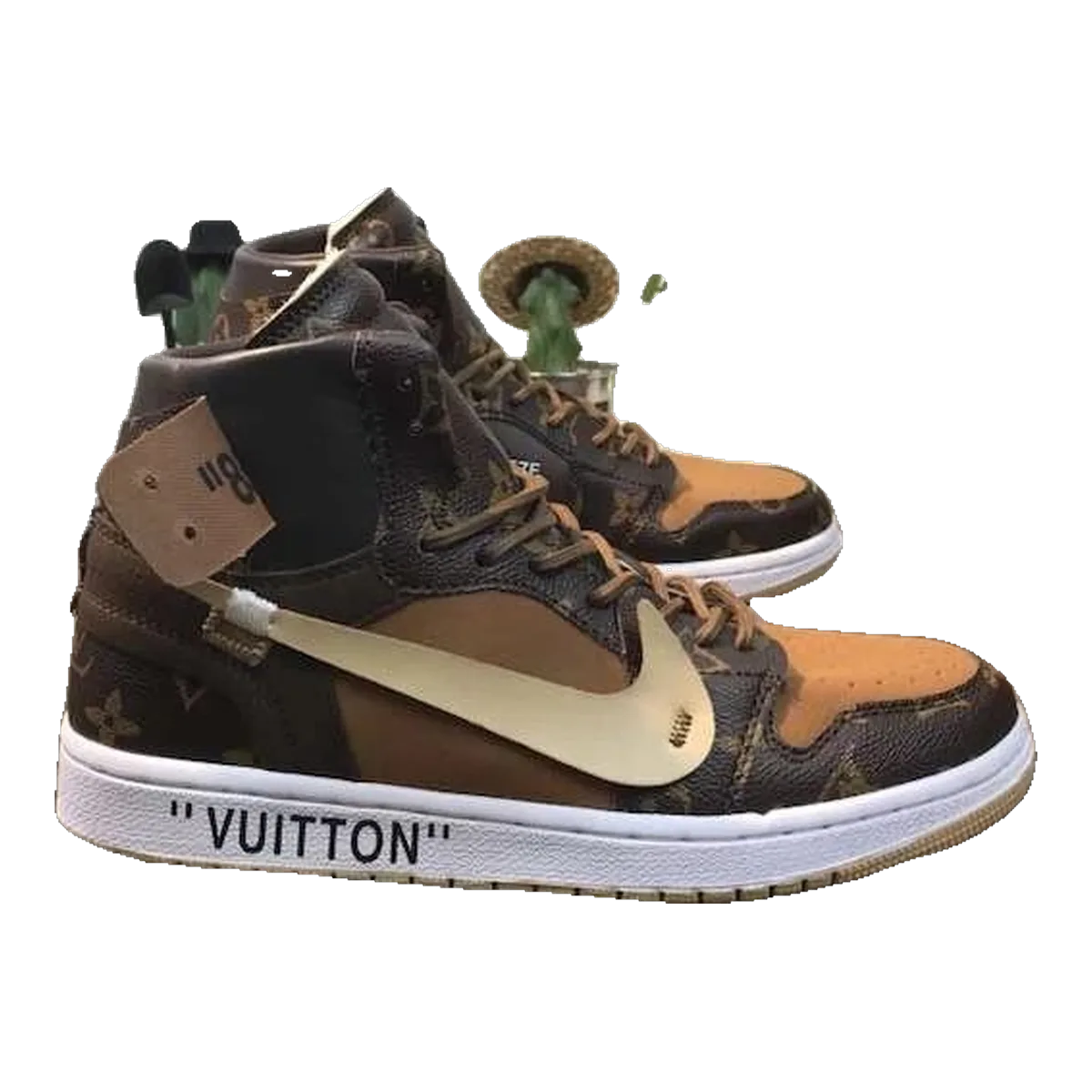 Jordan Air Jordan 1 Brown Sneakers
