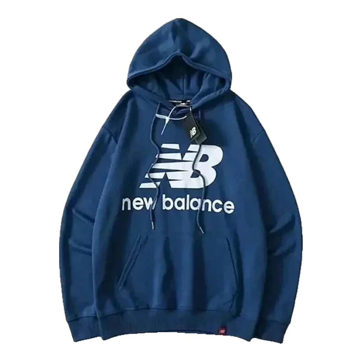 New Balance Blue Logo Hoodie