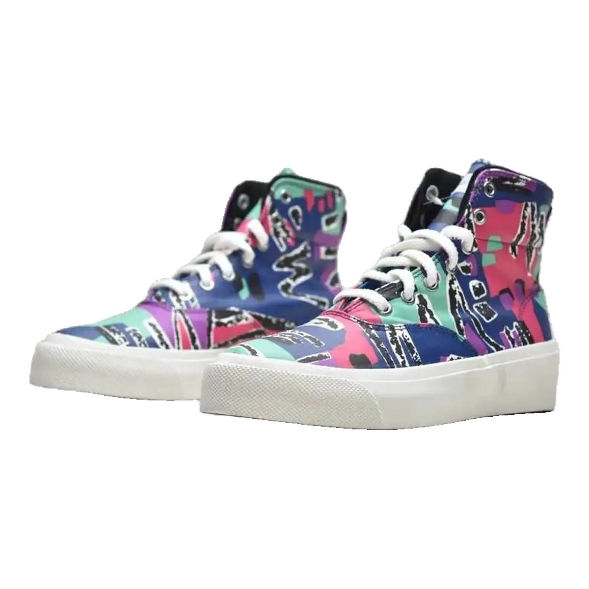 Essentials Floral High Top Sneakers