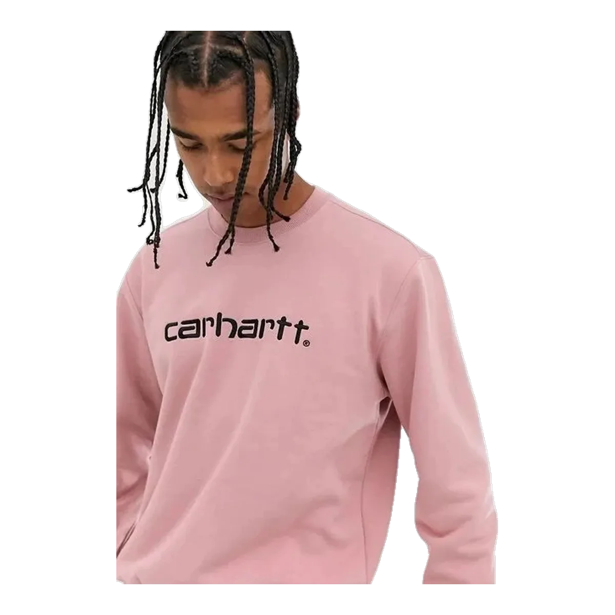 Carhartt Logo Sweatshirt Pink