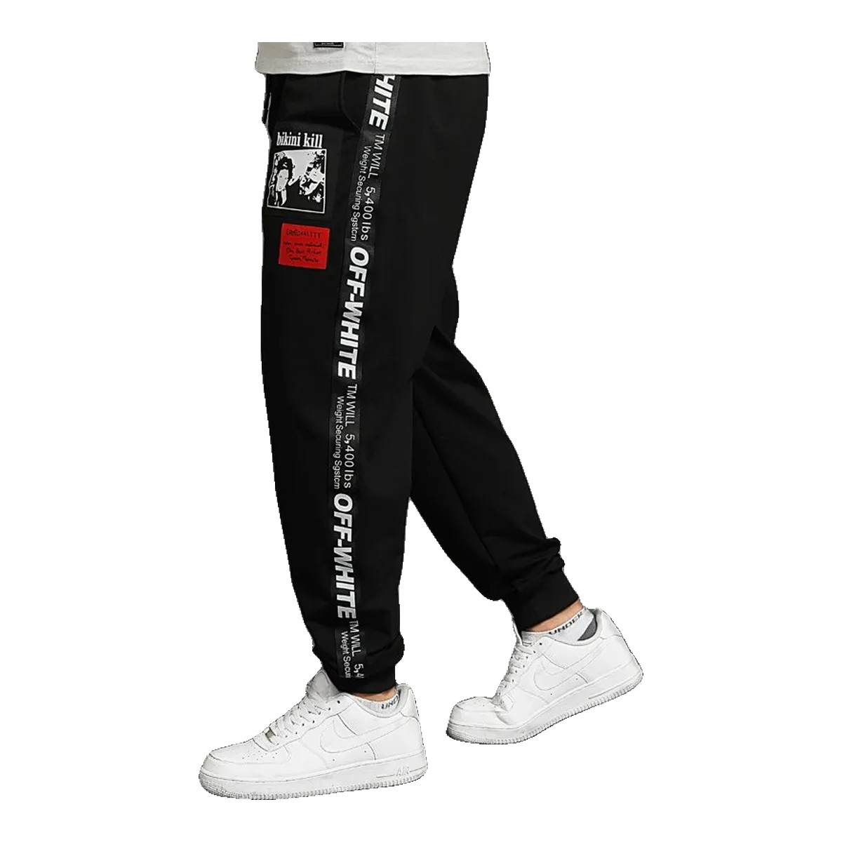 Off-White Black Logo Sweatpants