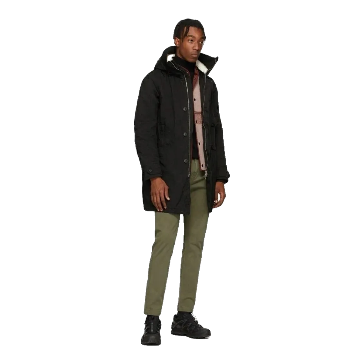 Stone Island Black Puffer