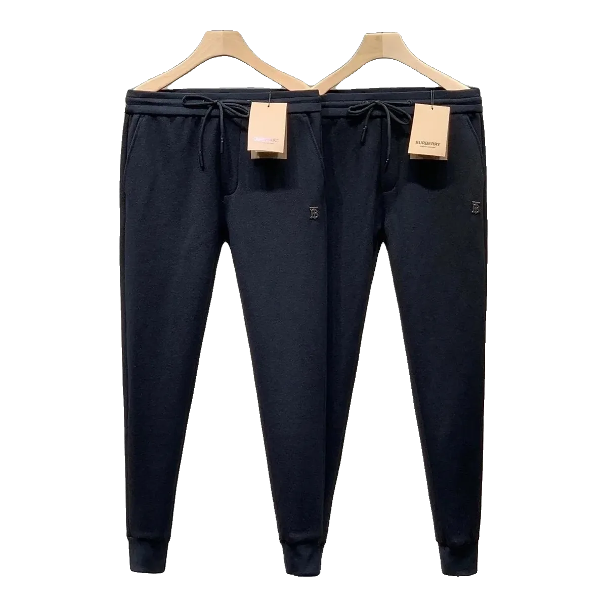 Burberry Navy Joggers
