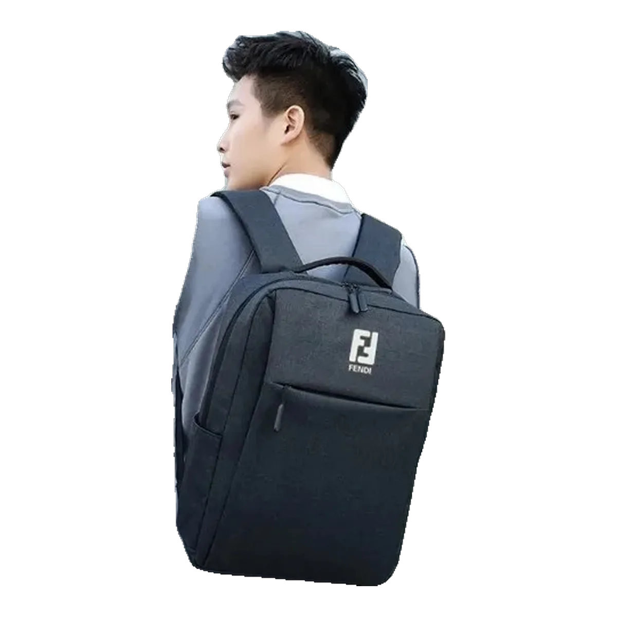 Fendi Navy Backpack