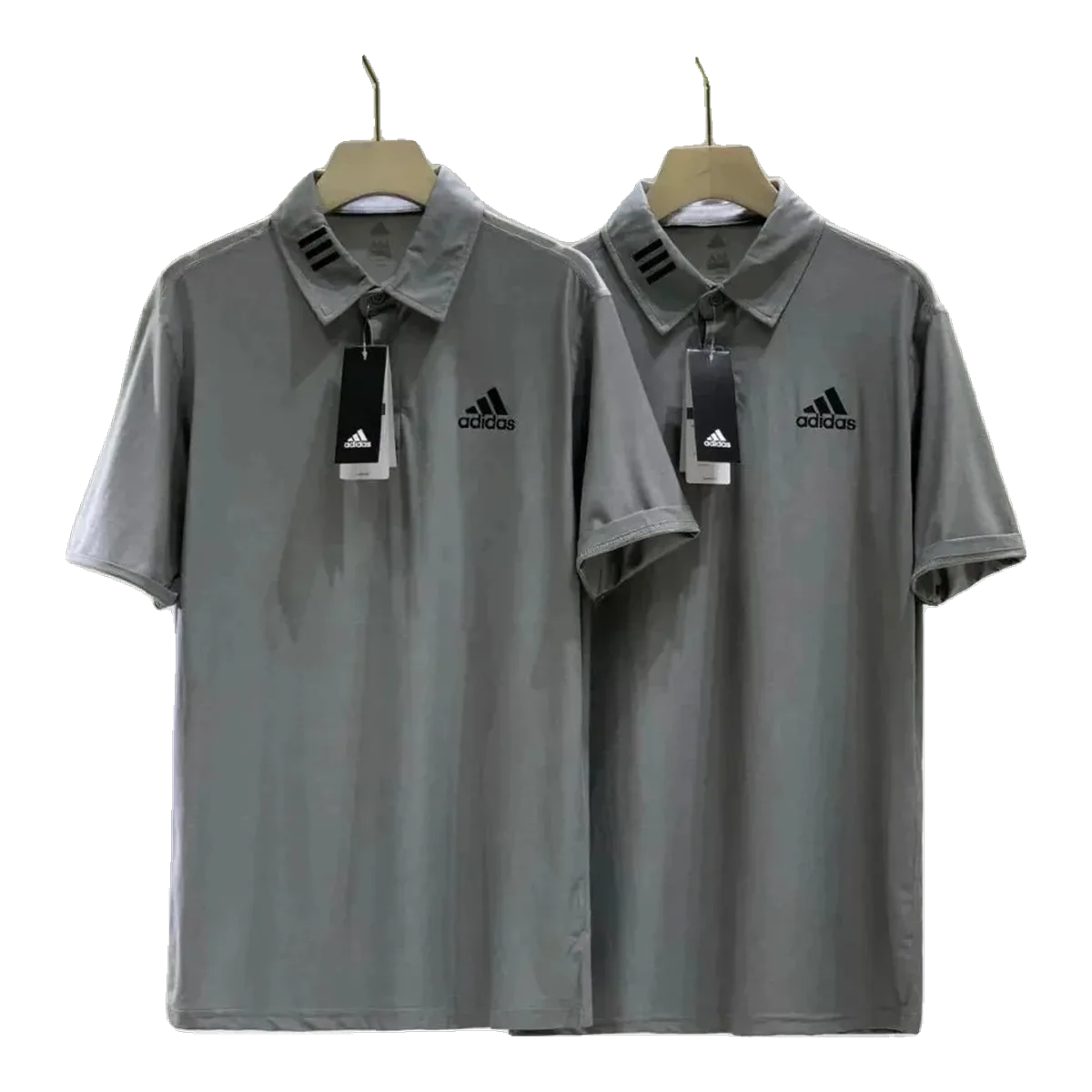 Adidas Polo Shirt Grey