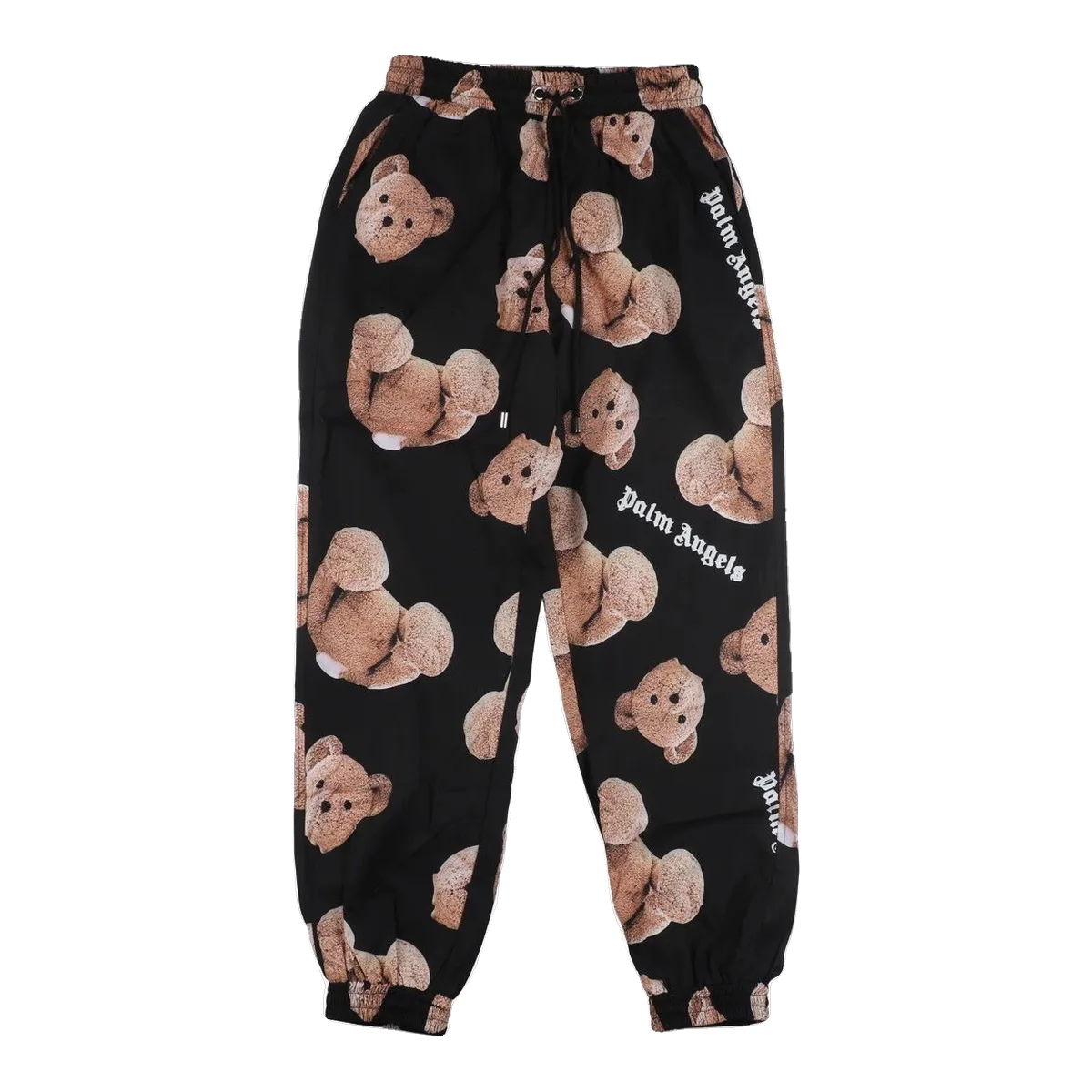 Palm Angels Bear Print Pants Black