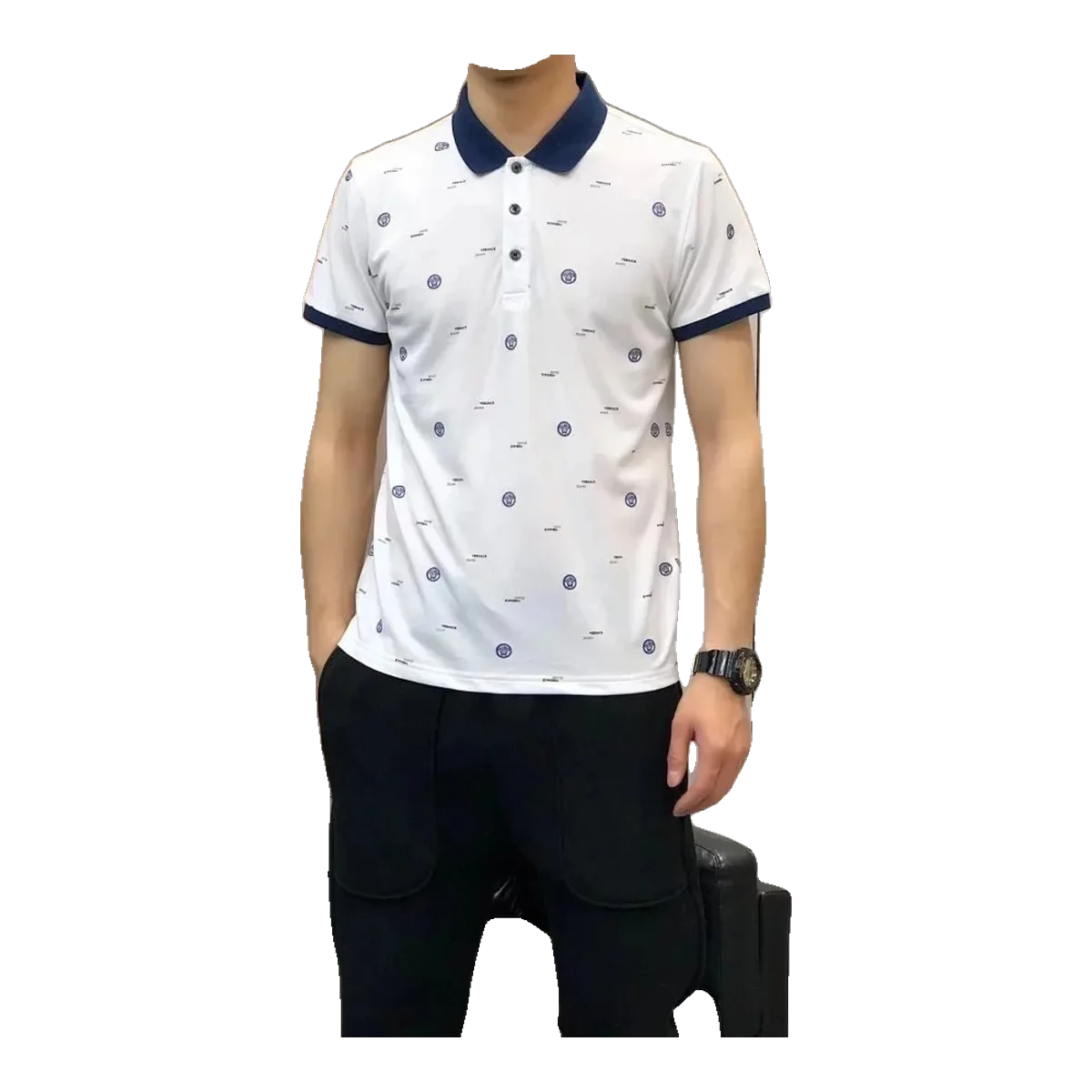 Versace Polo Shirt White