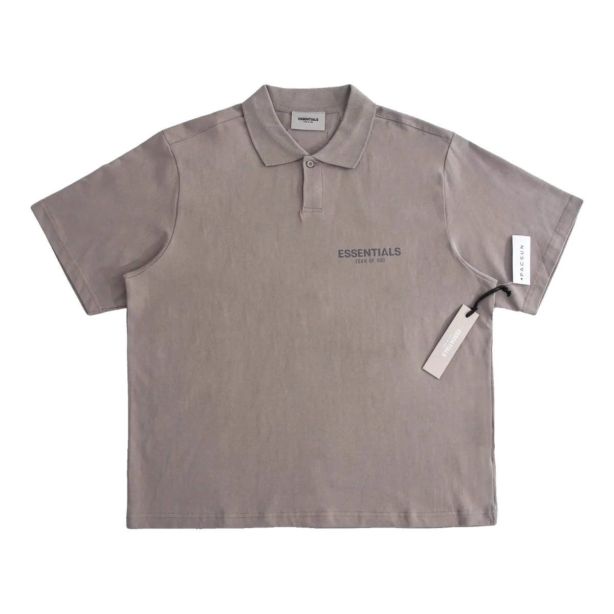 Essentials Polo Shirt Taupe