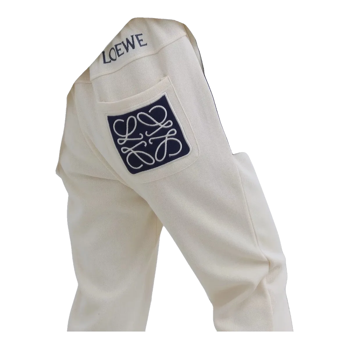 Loewe Logo Sweatpants White