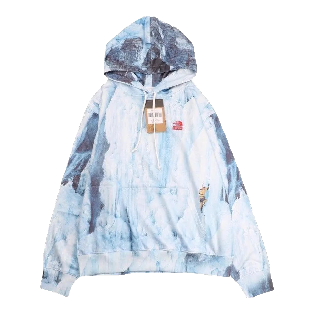 The North Face Hoodie Light Blue