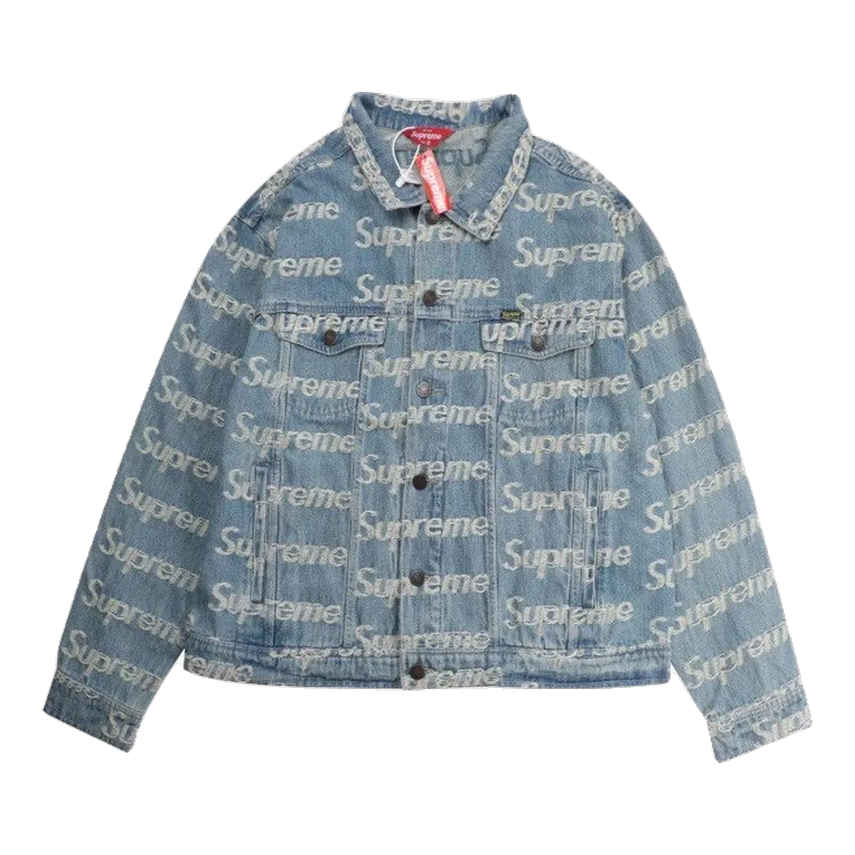 Supreme Denim Coat Blue