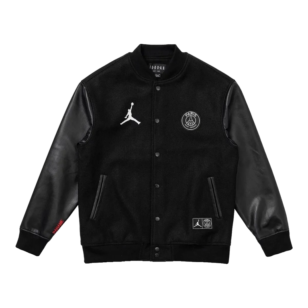 Jordan Black Bomber Jacket