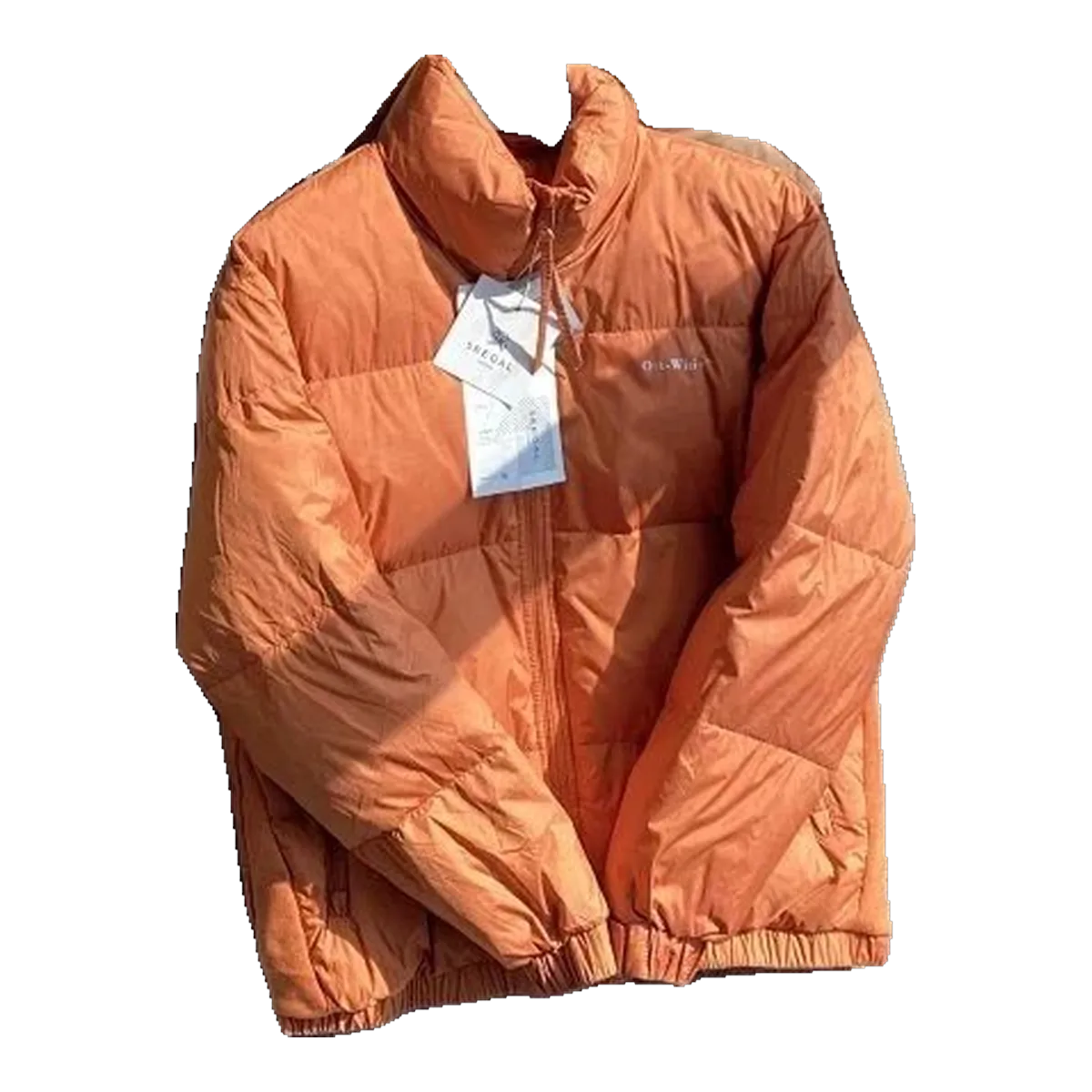 Off-White Puffer Jacket Orange