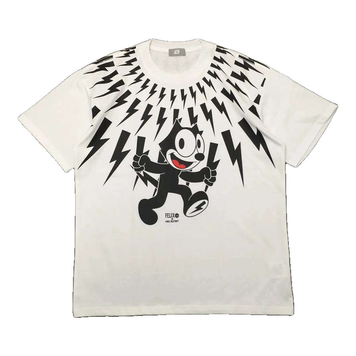 Neil Barrett T-Shirt White Lightning