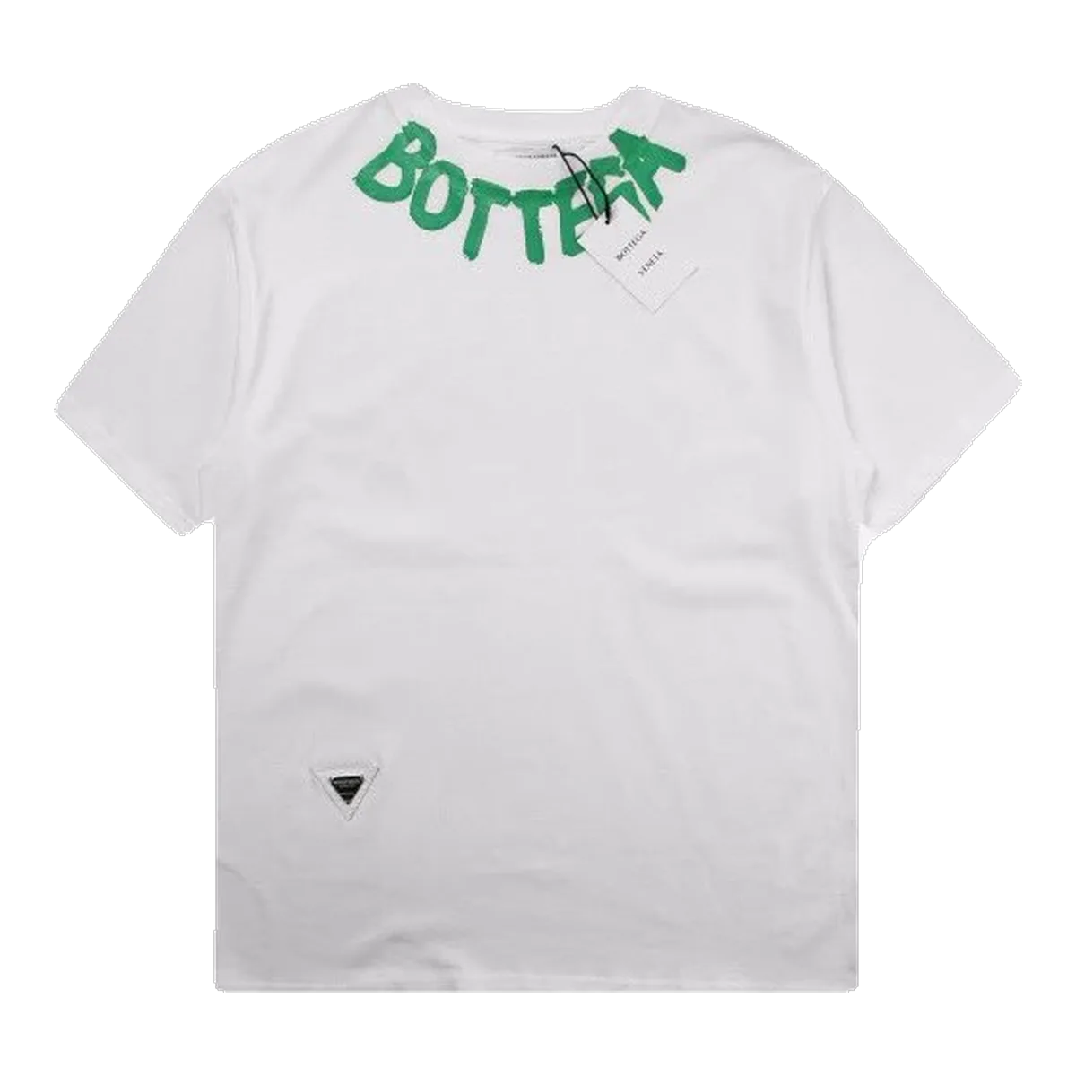 Bottega Veneta White Logo T-Shirt