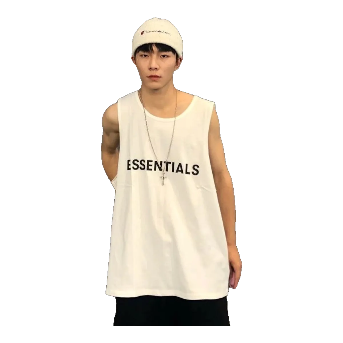 Essentials Tank Top Cream