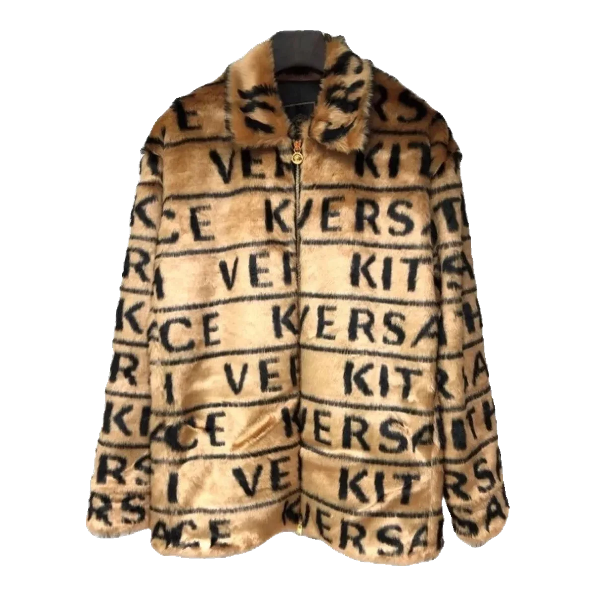 Versace Logo Print Jacket
