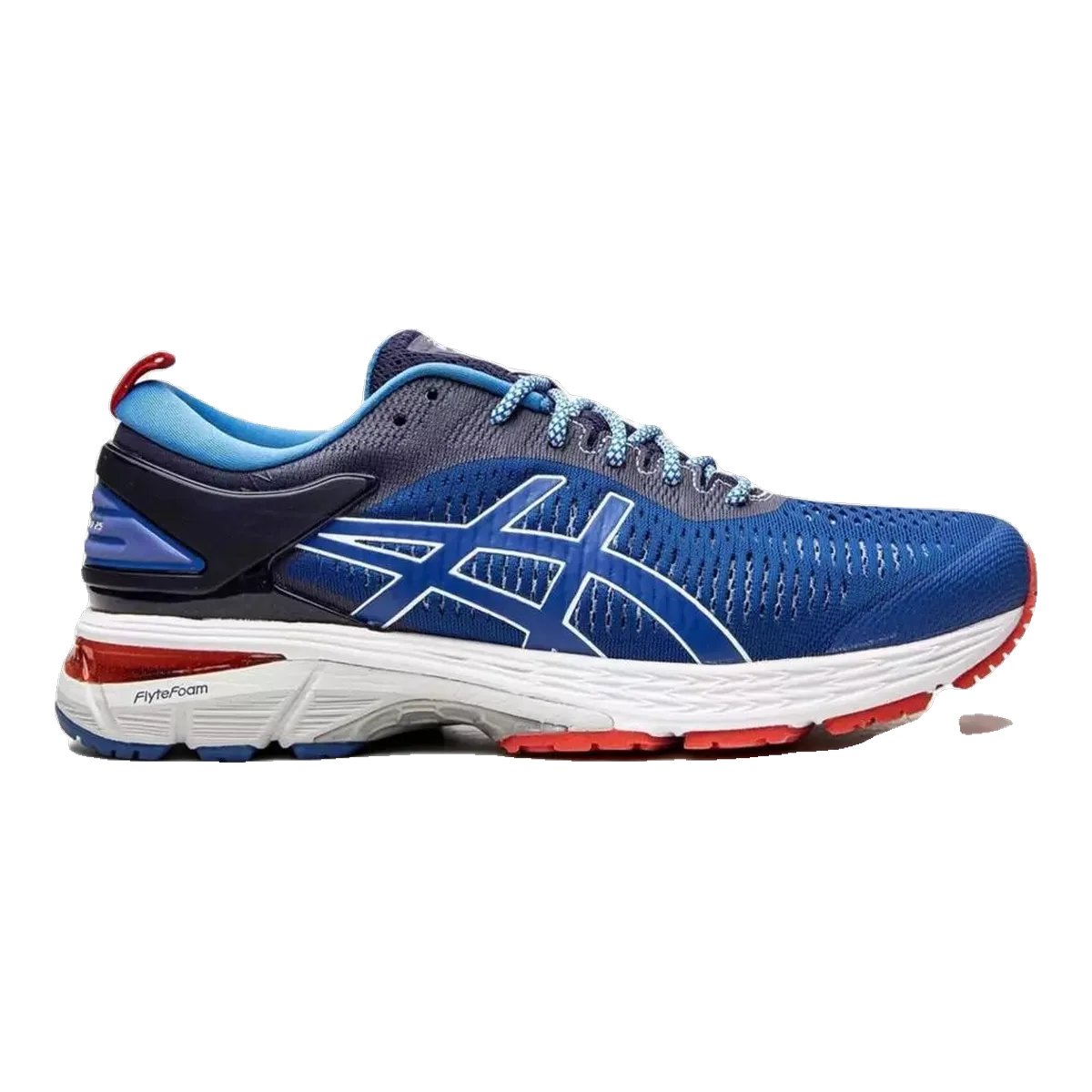 Asics Running Shoes Blue Red