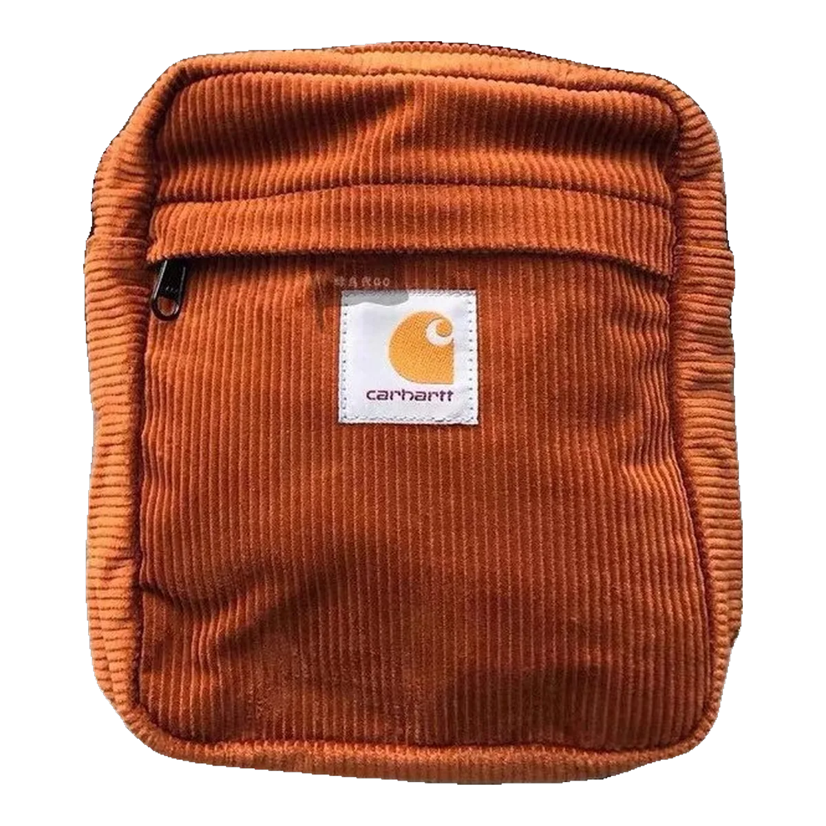 Carhartt Orange Corduroy Bag