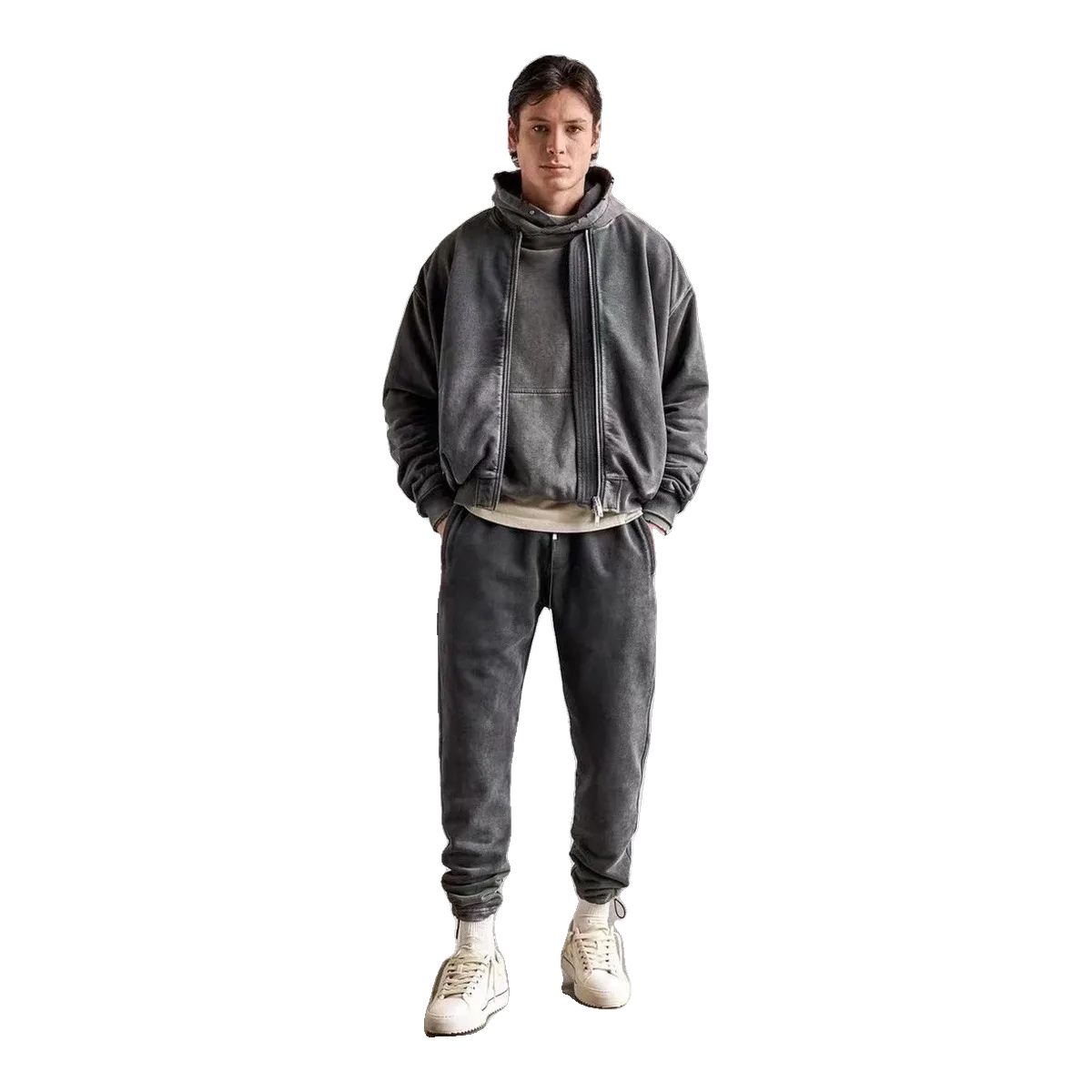 Represent Hoodie Grey