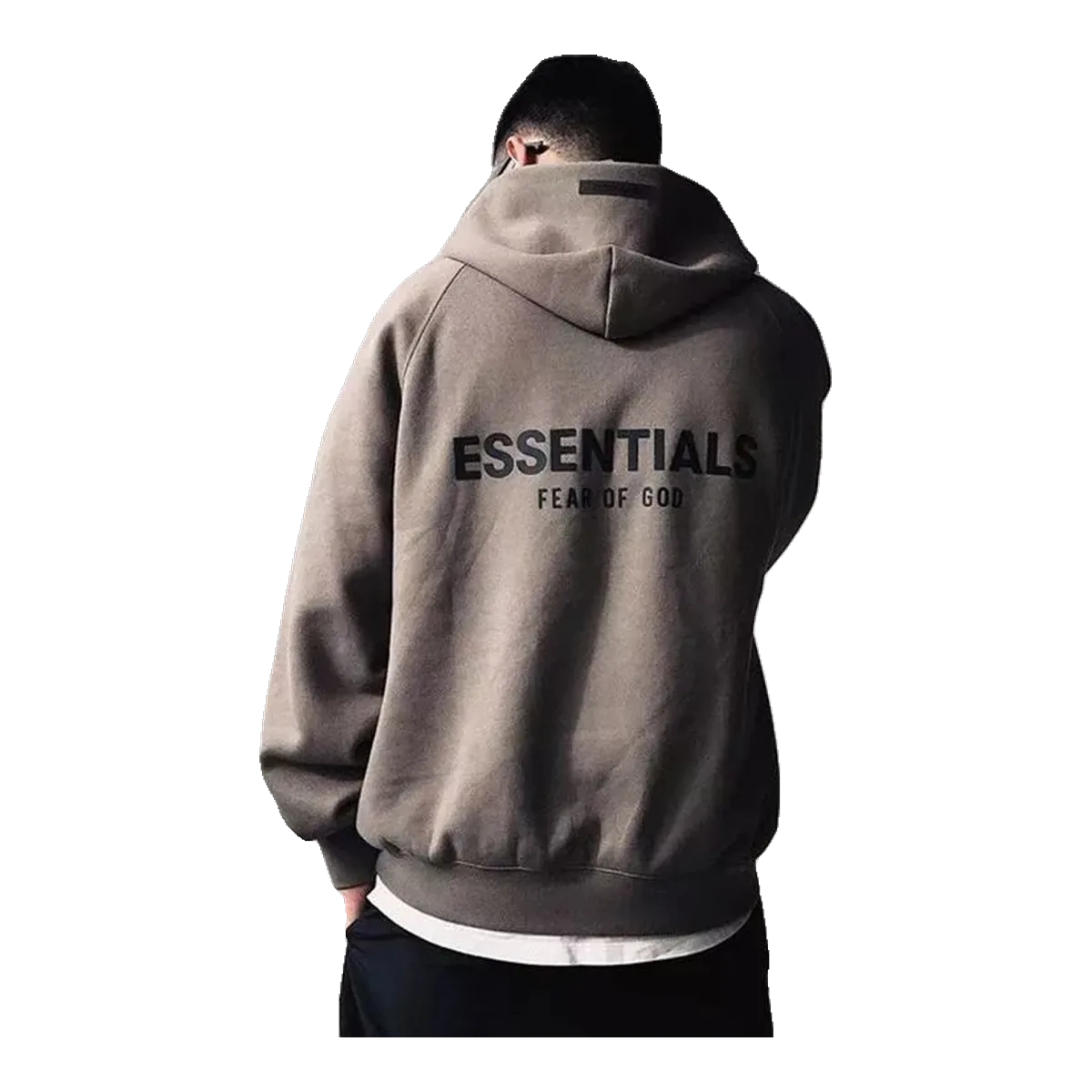 Fear of God Essentials Hoodie Brown