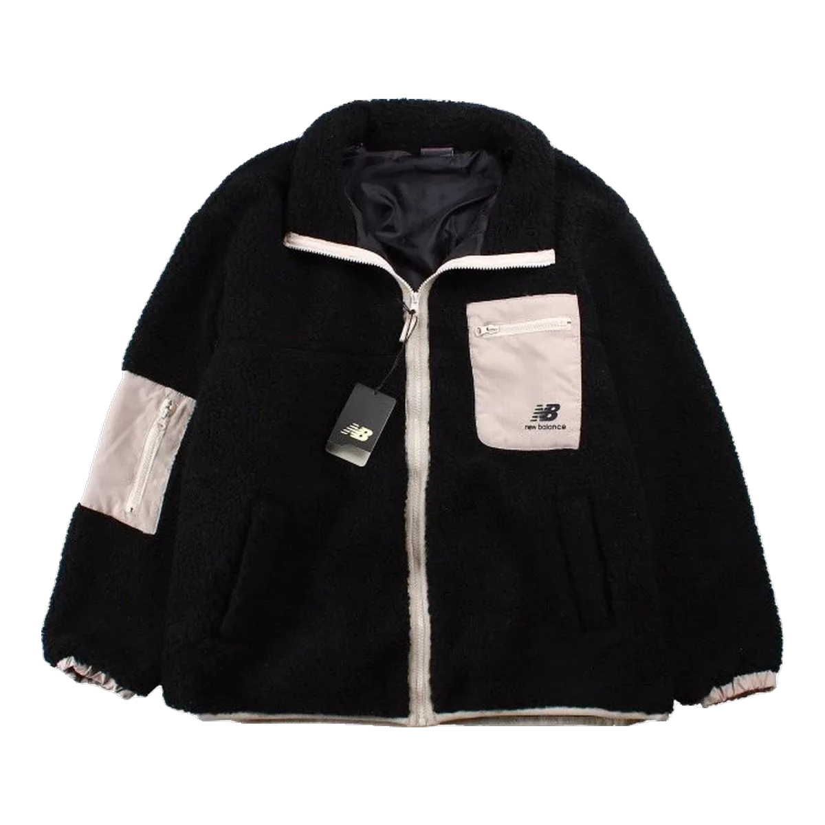 New Balance Fleece Jacket Black