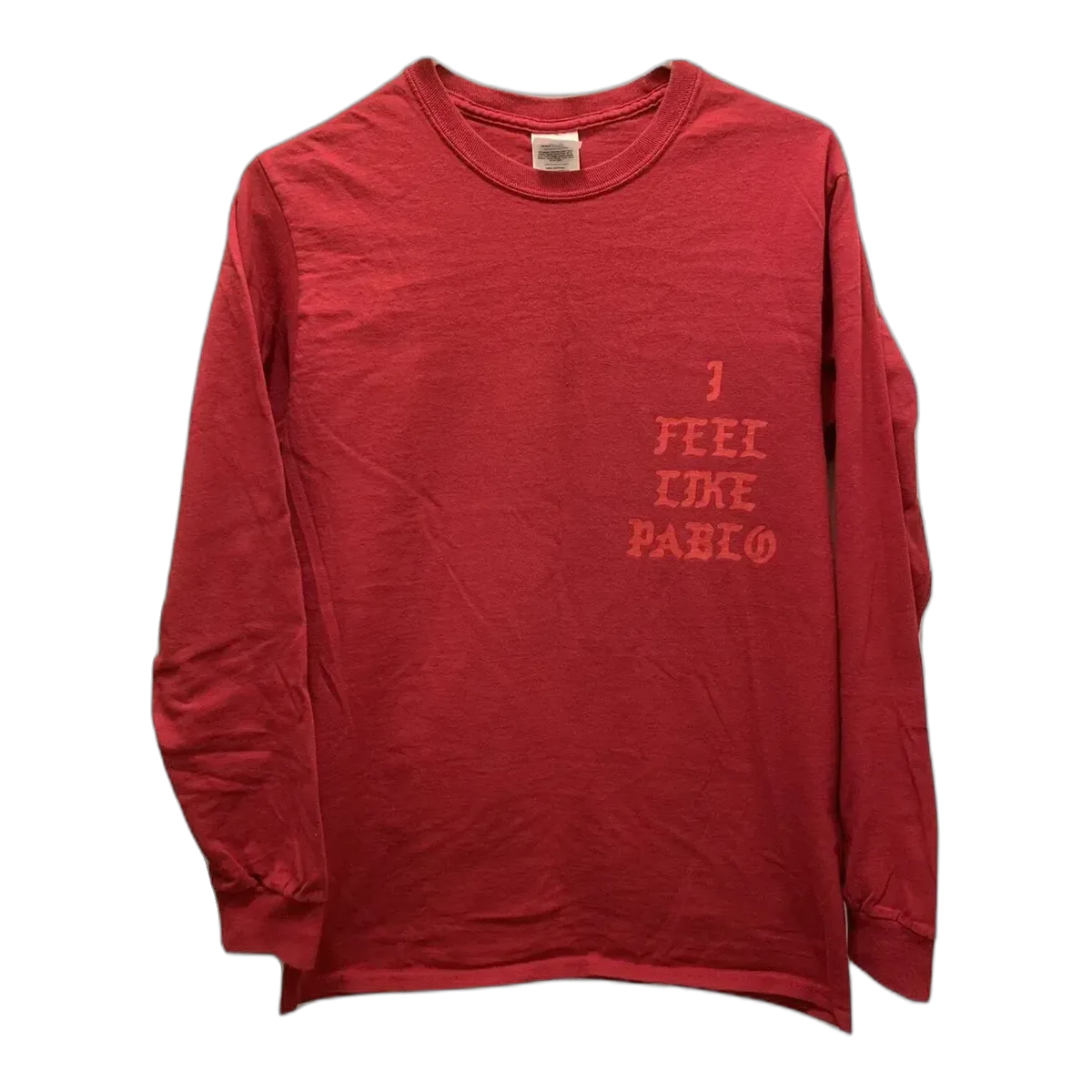Kanye West Red Pablo Long Sleeve