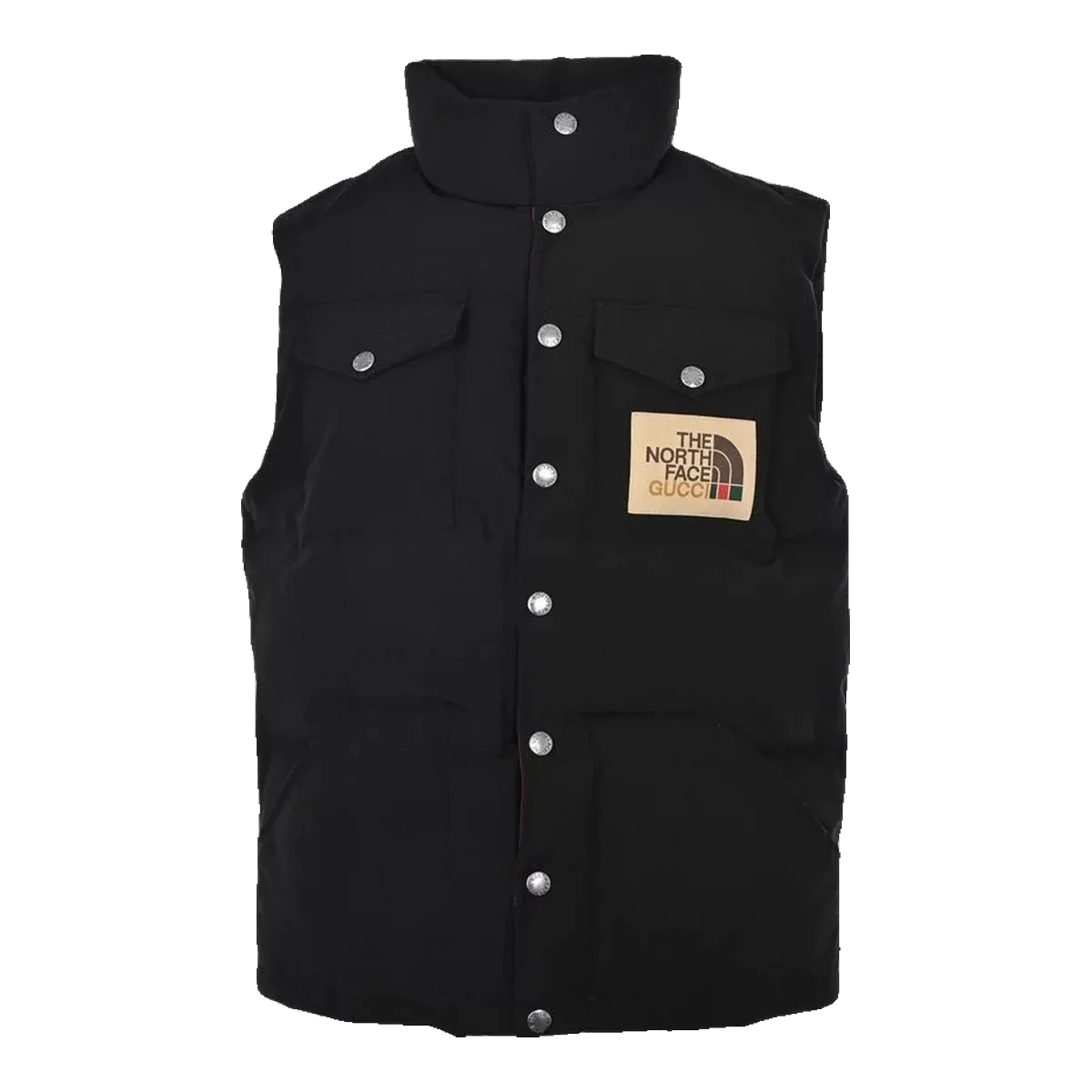 The North Face Black Puffer Vest