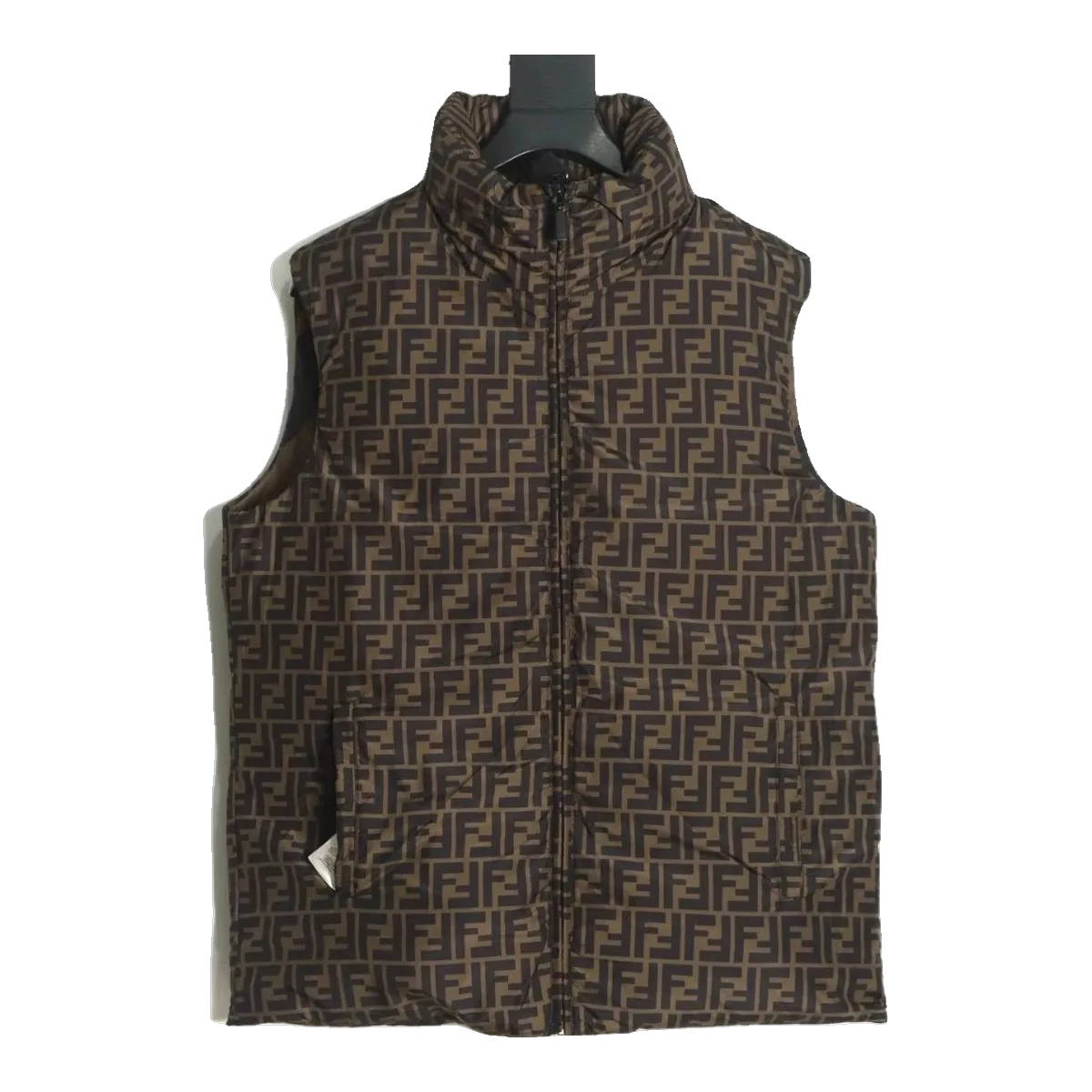 Fendi Brown FF Vest