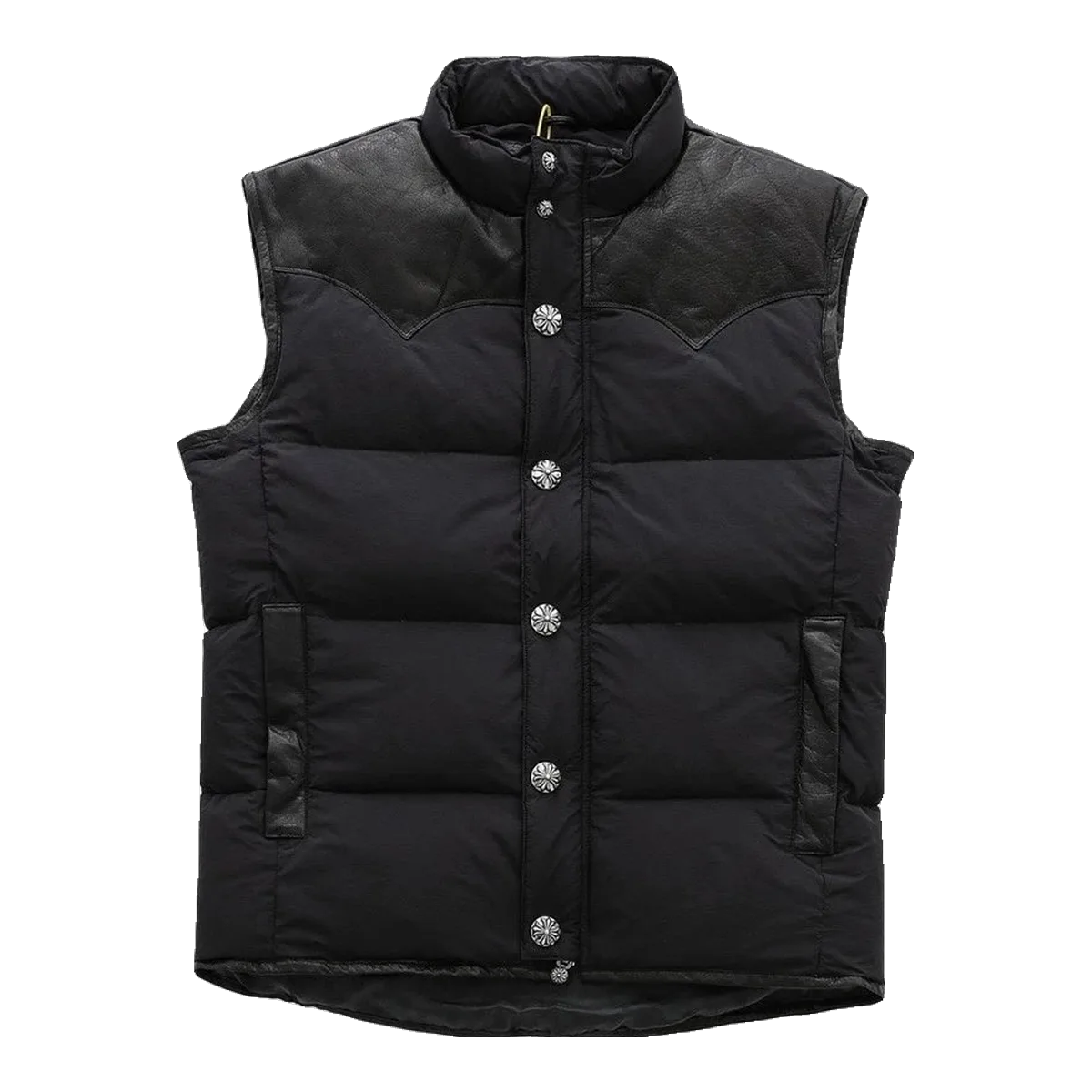 Chrome Hearts Puffer Gilet Black