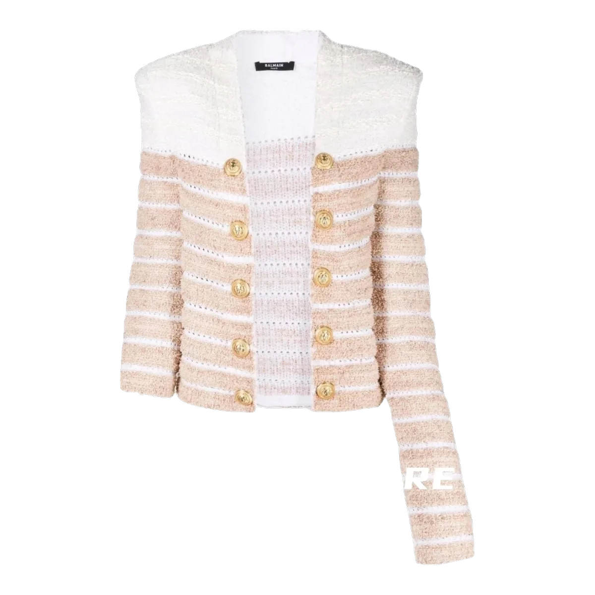 Balmain Pink Tweed Jacket