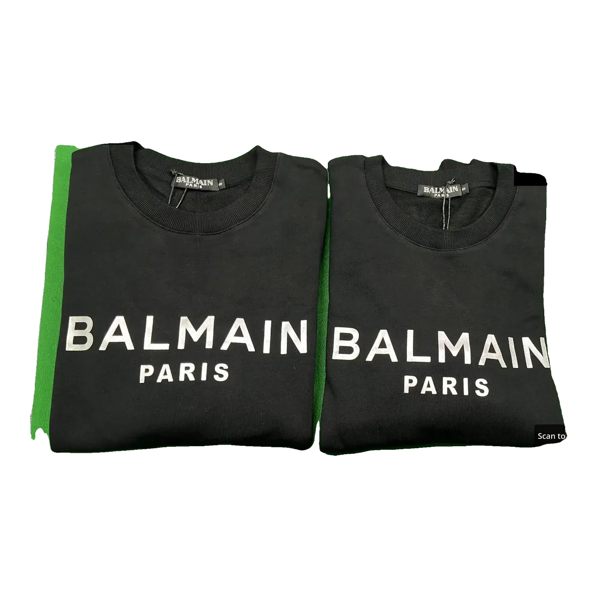 Balmain Black Logo T-Shirt