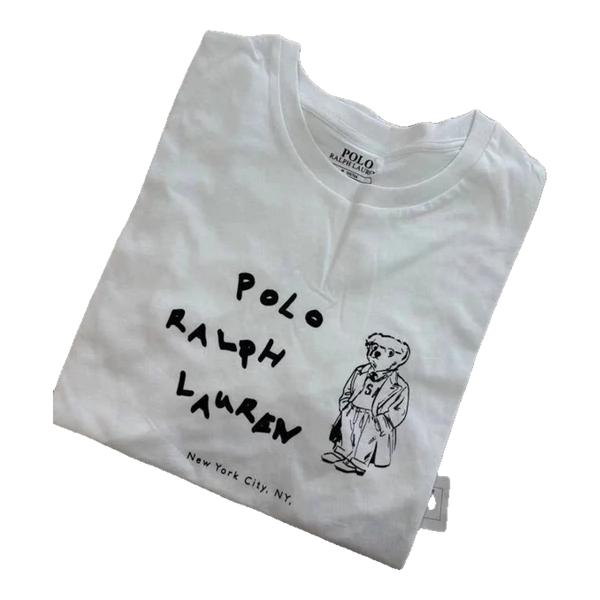Ralph Lauren Bear Tee White
